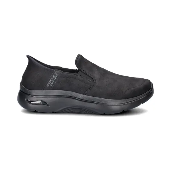 Skechers Hands Free Slip-Ins Go Walk Arch FIt Heren Instapschoen - Zwart Zwart - Maat 42 thumbnail
