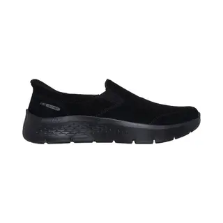 Skechers Go Walk Flex Suede Sneakers Voor Dames, Zwart, Zwart., 41 Eu