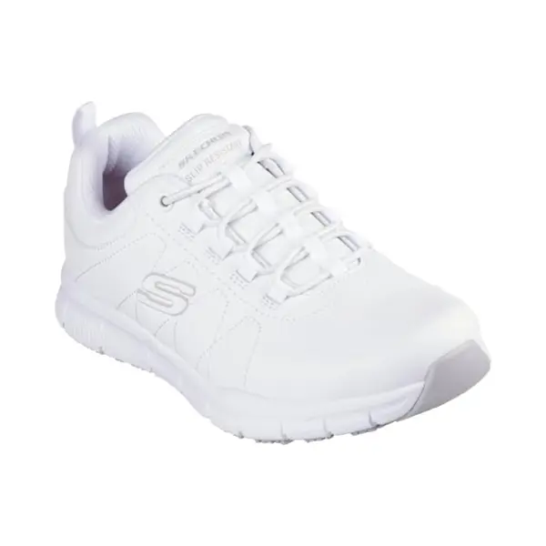 Skechers Damen Squad Chaos Sr Medizinischer Serviceschuh, Weißes Textil, 40 Eu thumbnail