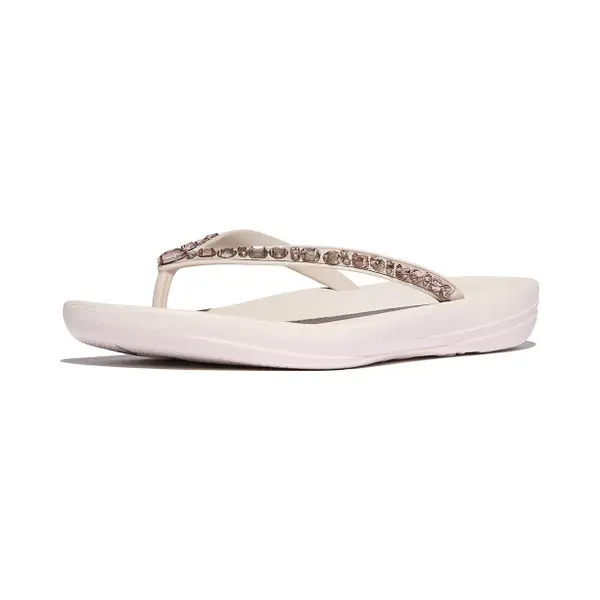 FitFlop Iqushion Multi-Crystal Ergonomic Flip-Flops Roze - Maat 43 thumbnail