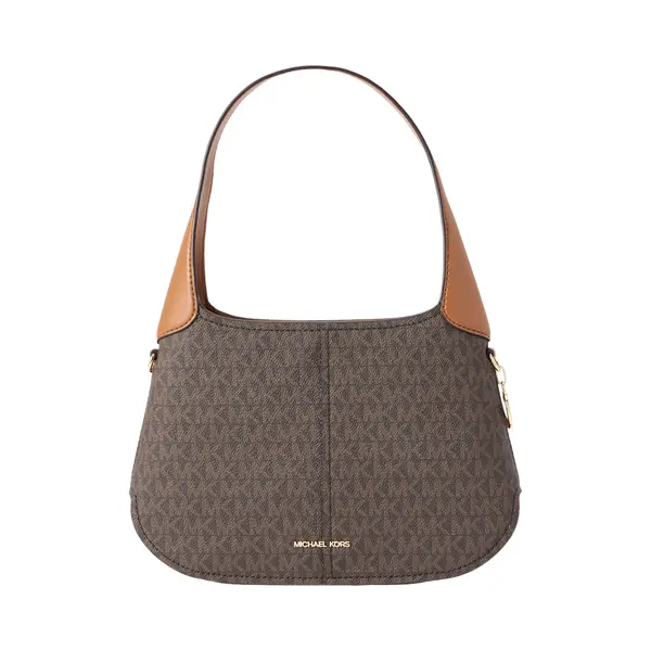 Michael Michael Kors Mk Schultertasche Alice Small Mit Signature-Logomuster - Braun - Michael Kors thumbnail