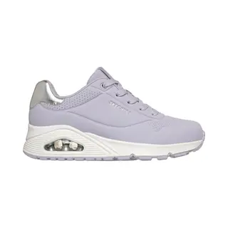 Skechers Women's Uno Golden Air Sneaker, Lilac Durabuck/Mesh Trim, 6 Uk