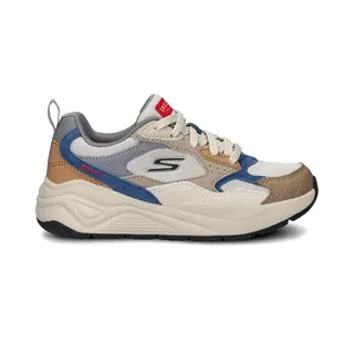 Skechers Nova Jogger Jongens Sneaker - Beige Multi - Maat 35