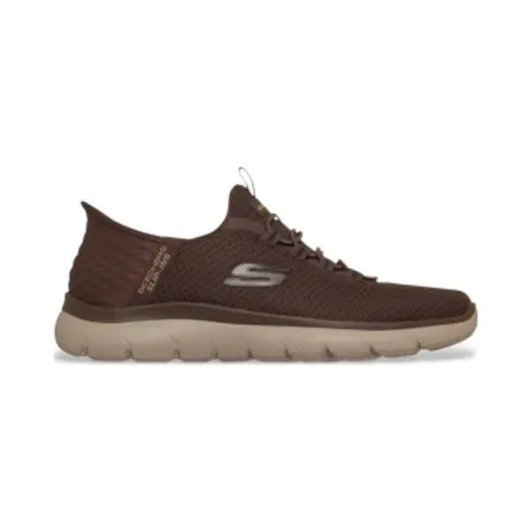 Skechersvoor Mannen. 232457 Slip-ins Summits Slippers Bruin (41), Plat, Veters, Casual thumbnail