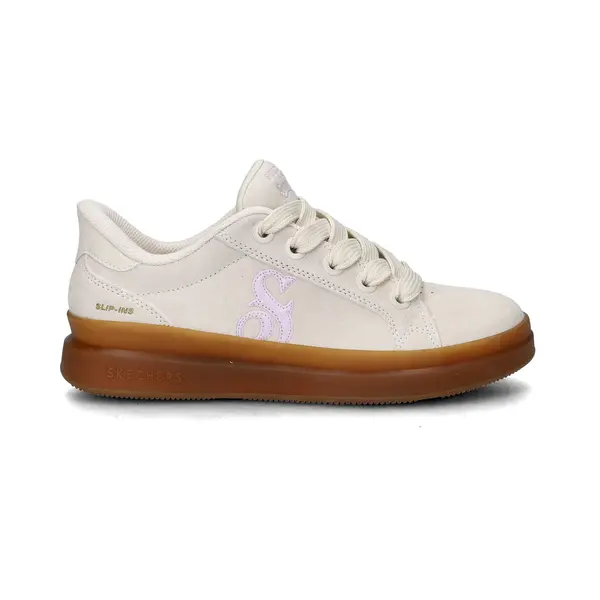 Skechers Hands Free Slip-Ins Courtside Dame Sneaker - Off White - Maat 38 thumbnail