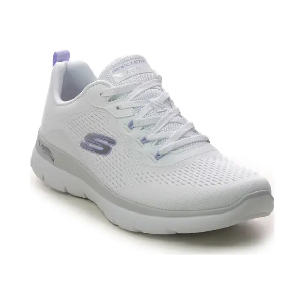 Skechers Arch Fit Lace Summits Wlv White Lavender Womens Trainers 150754 In A Plain Man-made In Size 4 thumbnail