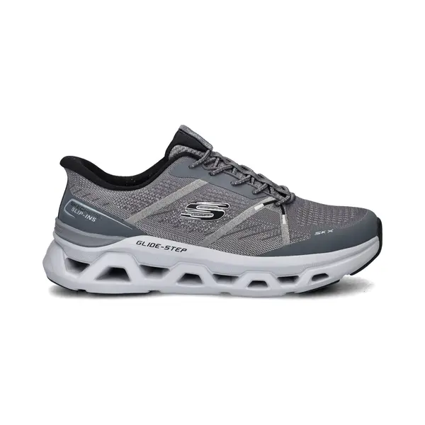 Skechers Hands Free Slip-In Glide Step Altus Heren Sneaker - Grijs - Maat 43 thumbnail