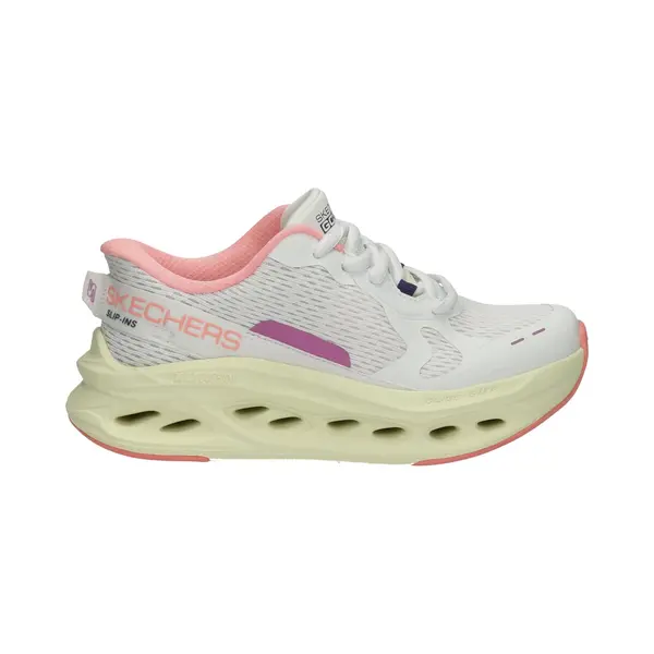 Skechers Hands Free Slip-Ins Max Cushioning Glide Step Meisjes Sneaker - Wit Multi - Maat 31 thumbnail