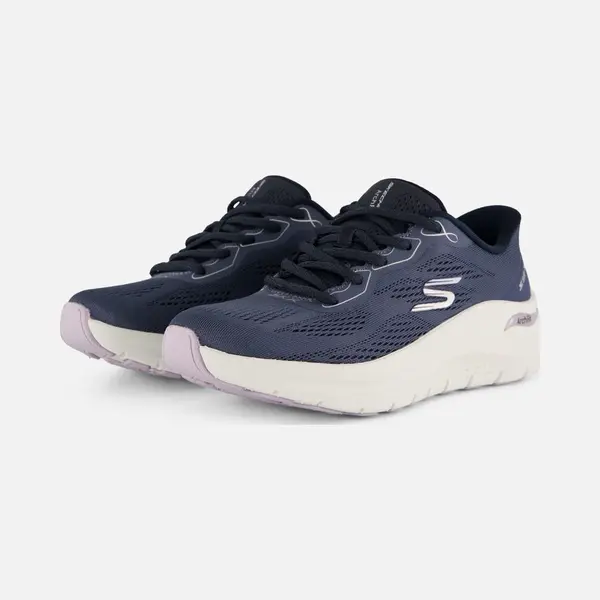 Skechers Slip-In Arch Fit 2.0 Sneakers Blauw - Maat 36 thumbnail