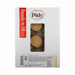 Pidy Gezandstraalde Taart, 8, 5 Cm, 18 Stuks (2 Dienbladen Van 9 Stuks), 1296 G