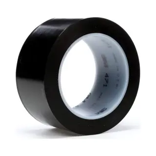 3M 471 White Vinyl 1296in Hazard Tape, 0.1m Thickness