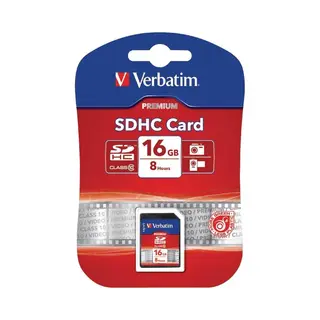 Verbatim Premium 16 Gb Sdhc Klasse 10