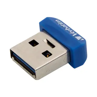 Verbatim Store 'n' Stay Nano - Usb 3.0-Stick 64 Gb - Blau