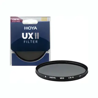 Hoya Ux Ii Cir-Pl Filter (37 mm, Polarisationsfilter), Objektivfilter, Schwarz
