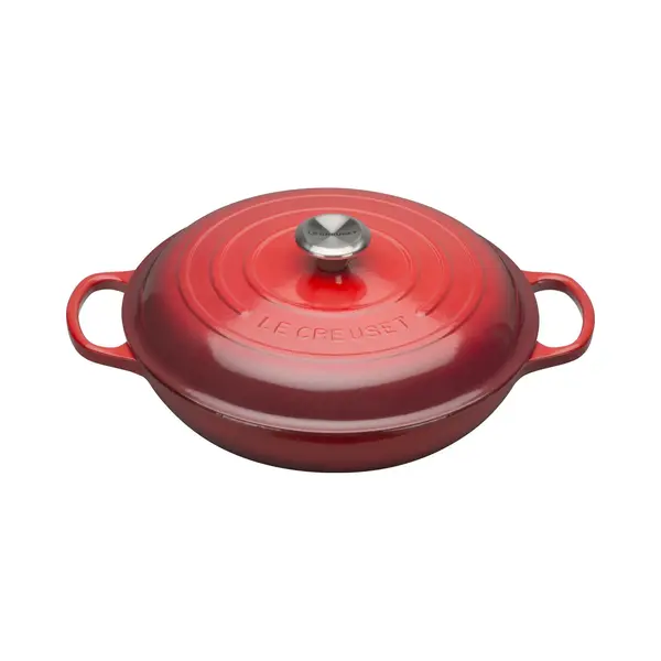 Le Creuset Braadpan Campagnard Kersenrood Ø 26 Cm thumbnail