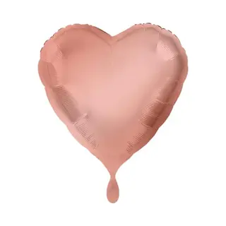 Amscan 3618601 Sd-H, Rose Gold Heart
