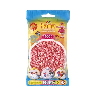 Hama Beads 207-06 Bag 1000 Beads Pink