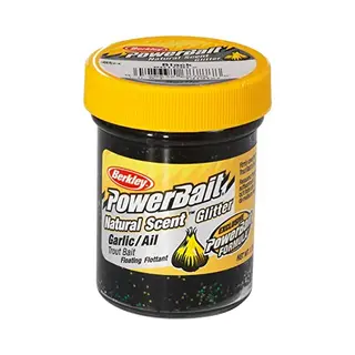 Berkley PowerBait Natural Scent Knoflook Black 50g Knoflook Black See Tremarella