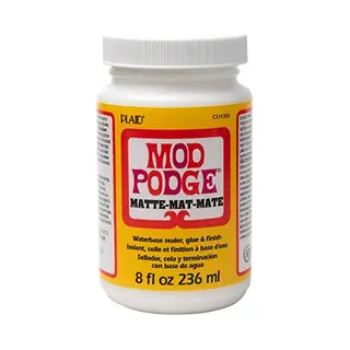 Mod Podge, Versiegelungslack Auf Wasserbasis, Klebstoff Und Lack, Matt, CS11301, 236-ml- Flasche
