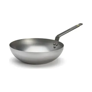 De Buyer Mineral B Rounded Wok, 28 Mm