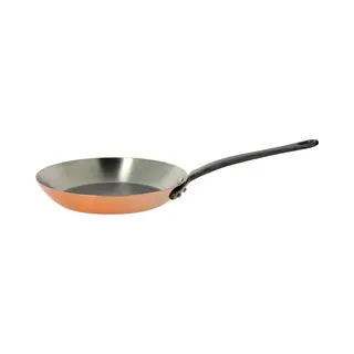 DeBuyer De Buyer Prima Matera Koekenpan, Gietijzeren Handvat - Ø 24cm - 90% Koper - 10% Rvs