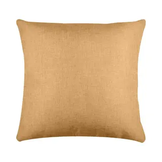 Stof Textile Sierkussen Bea - Camel - 50 X 50 Cm - Bank Kussens - Zitkussens - Binnen/buiten - Polyester