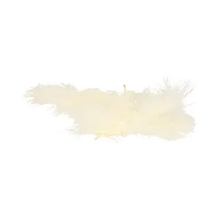 Santex Hobby Knutsel Veren - 20x - Creme Wit - 7 Cm - Sierveren - Decoratie