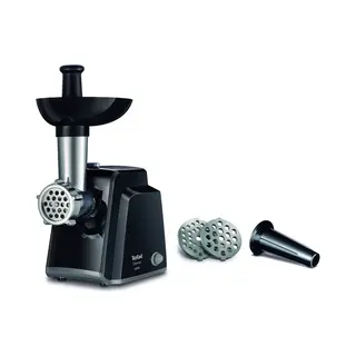 Tefal NE105838 vleesmolen 1400 W Zwart, Roestvrijstaal