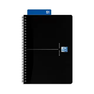 Oxford 100102565 Notizbuch A5 Schwarz, Blau