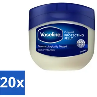 Vaseline - Original - Huidverzorging - Dermatologisch Getest - 100 Ml - Bulkverpakking - 20 Stuks