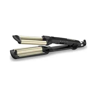 BaByliss EasyWaves Texturiereisen Warm Schwarz, Silber 1,8 m