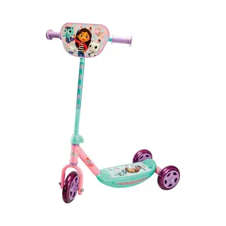 Smoby Gabby's Dollhouse - Gabby's Scooter - 3-wieler Step - Roze Paars Groen