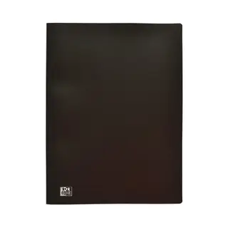 Oxford Initial - Showalbum - A4 - 100 Tassen – Zwart - Softcover