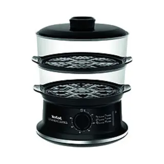 Tefal VC140135 Dampfkocher 2 Korb(e) Freistehend 900 W Schwarz