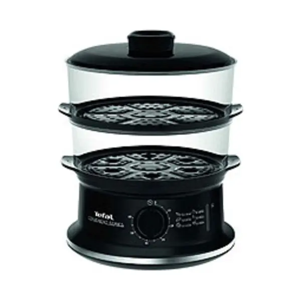 Tefal VC140135 Dampfkocher 2 Korb(e) Freistehend 900 W Schwarz thumbnail