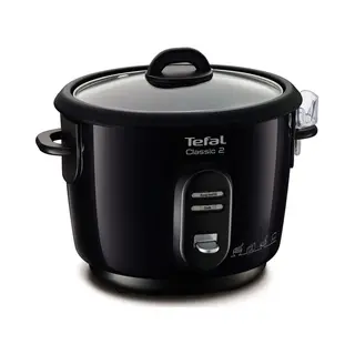 Tefal Rijstkoker classic zwart 6 kops + stoommand RK1028