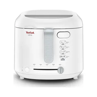 Tefal Uno FF203130 Fritteuse Einzelbild Eigenständig 1600 W Weiß