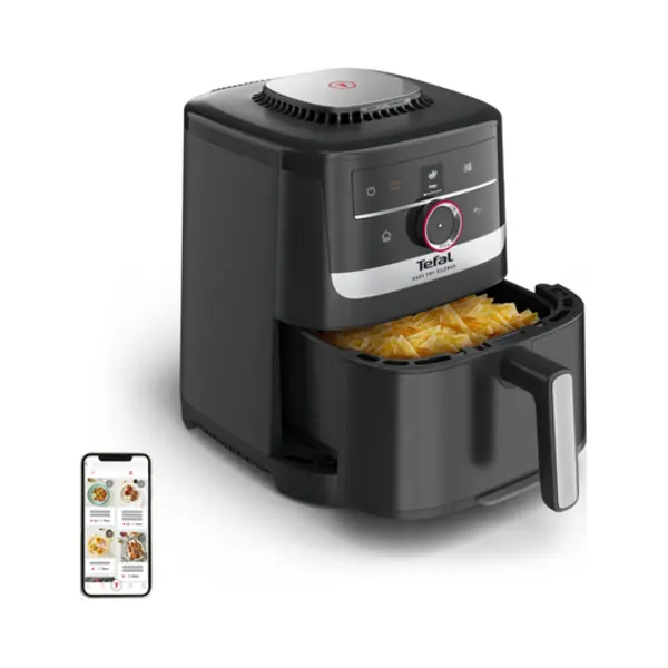 Tefal Easy Fry Smart & Silence EY5728E0 Fritteuse Einzelbild 5 l Eigenständig Heißluftfritteuse Schwarz thumbnail