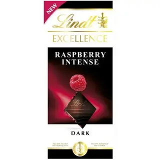 Lindt Excellence Chocolate Bars (Dark Raspberry Intense 3 X 100g)