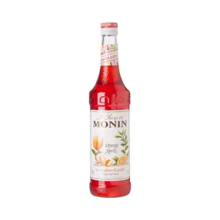 Monin Sirup Orange Spritz (1 X 0, 7l) - Alkoholfrei Für Spritz - Cocktails - Mixgetränke Und Mehr - Erfrischende Bitterorangen - Kräuter -