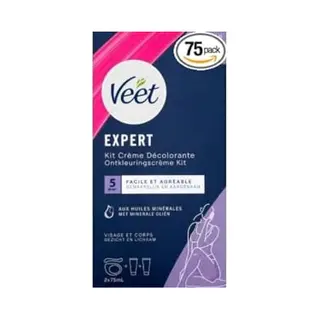 Veet – Haarbleichcreme Für Gesicht Und Körper, 75 Ml
