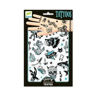 Djeco - Tattoo Dark Side - 50 Tattoos Ca. 21 X 14 Cm