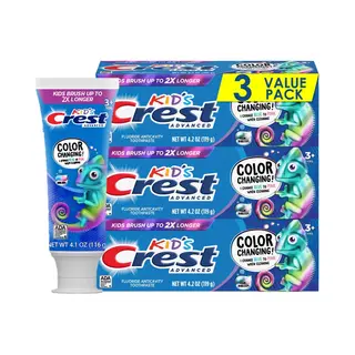 Crest Advanced Kid's Fluoride Bubblegum Flavor Tandpasta, 100 Ml