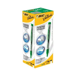 Bic 902090 markeerstift 12 stuk(s) Kogelpunt Groen