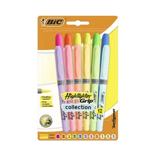 Bic Hochlighter-Stifte verstellbare Keilspitze