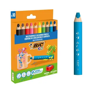 Bic 515276 Buntstift Gemischte Farben 10 Stück(e)