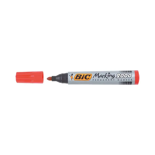 Bic 8209133 permanente marker Kogelpunt Rood 1 stuk(s) thumbnail