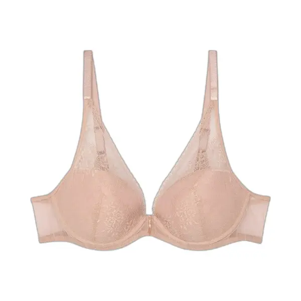 Passionata Maddie, Tief Ausgeschnittener T-Shirt-Bh, Damen Unterwäsche, Soft Pink, 85F thumbnail