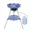 600, Blauw, R