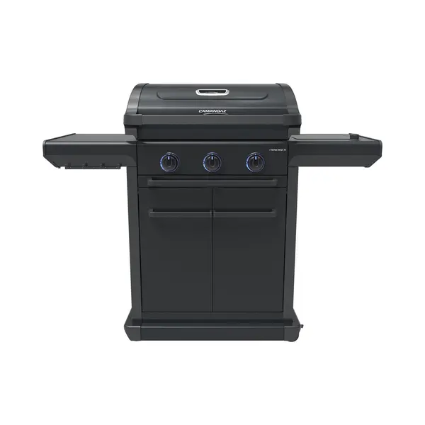 Campingaz 3 Series Onyx S Gasbarbecue Met Zijbrander – Modulaire Bbq – 5 Jaar Garantie – Zwart thumbnail